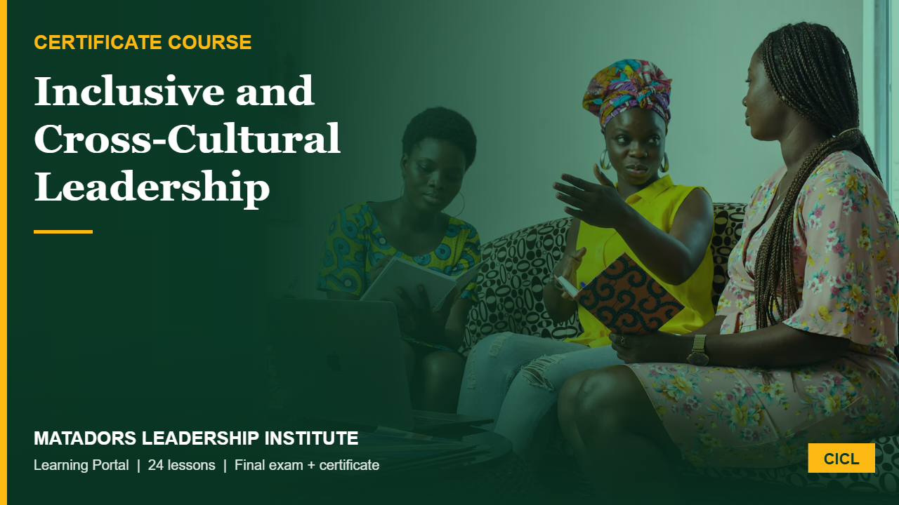 Certificate in Inclusive and Cross-Cultural Leadership